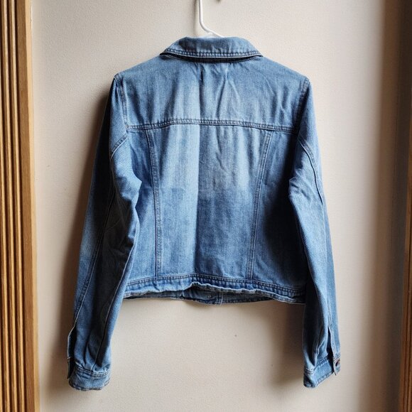 Ci Sono Light Wash Jean Jacket Size XL - Picture 15 of 16